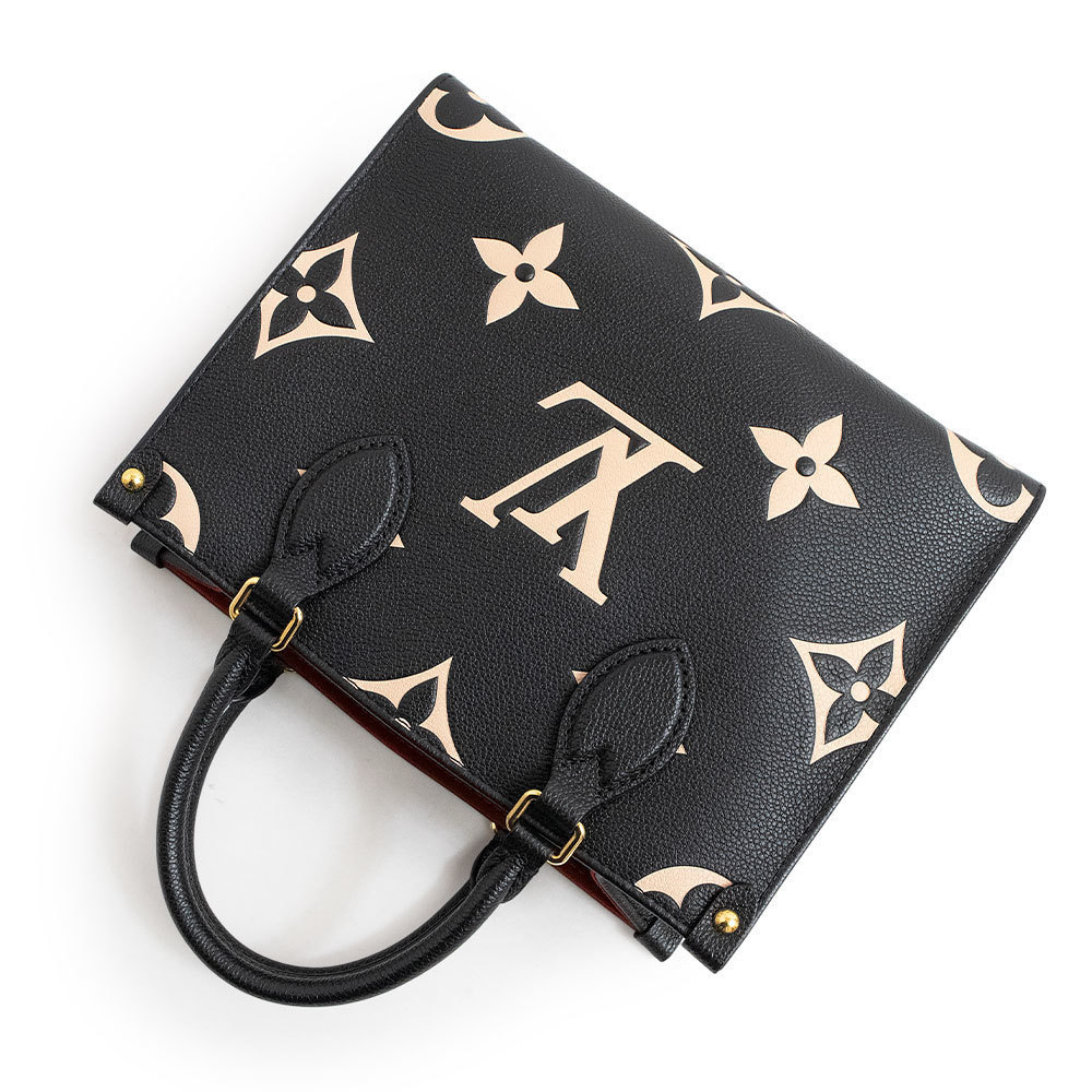 Louis Vuitton Go Shoulder Black the Crossbody PM Leather On Empreinte - Picture 6 of 10